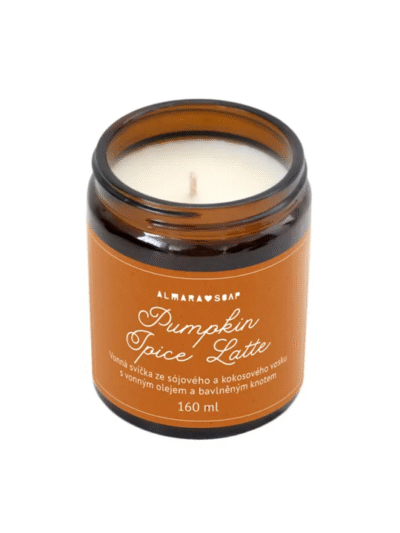 Candela di soia profumata – Pumpkin spice latte