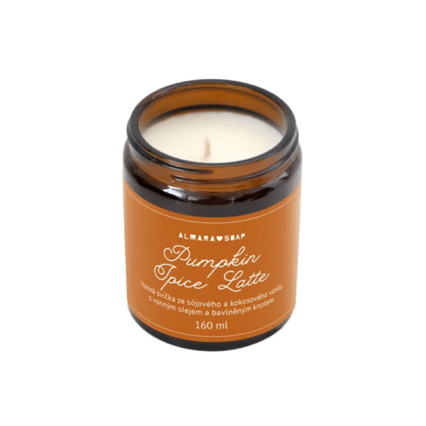 Candela di soia profumata - Pumpkin spice latte