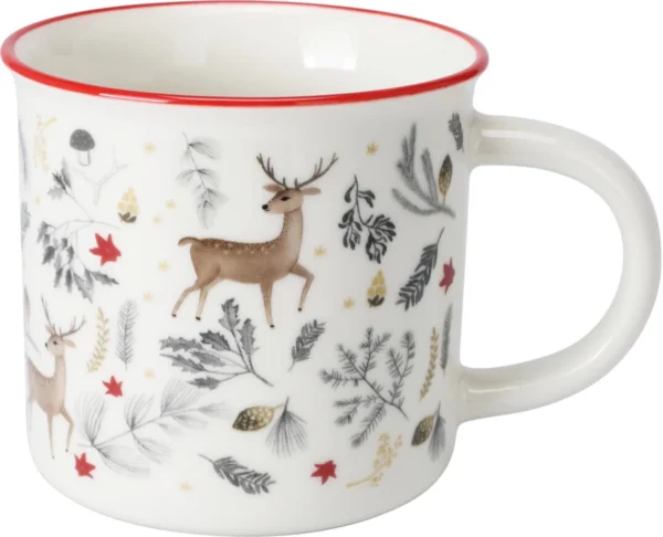 Tazza invernale in ceramica - immagine 3