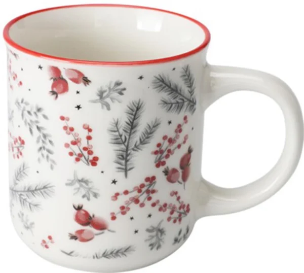 Tazza invernale in ceramica