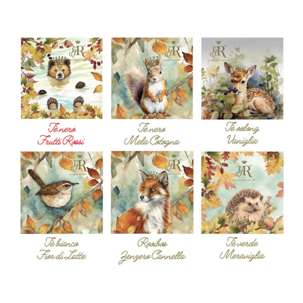 Cofanetto di Tè - Sussurri del Bosco - immagine 3