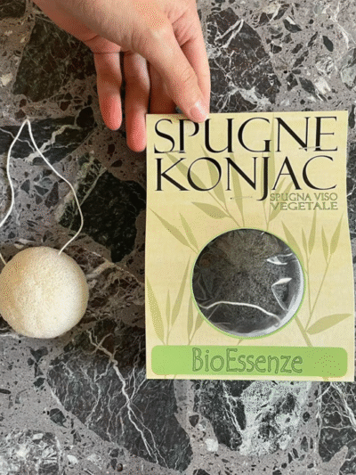 Spugna viso Konjac