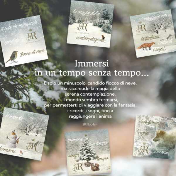 Cofanetto Luxury di tisane e tè - Fiocco di Neve - immagine 2