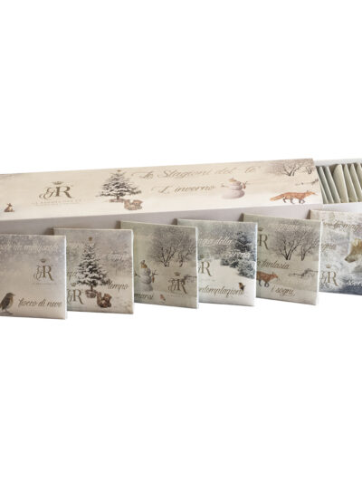 Cofanetto Luxury di tisane e tè – Fiocco di Neve