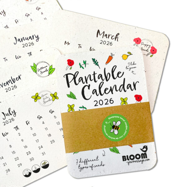 Calendario piantabile 2026