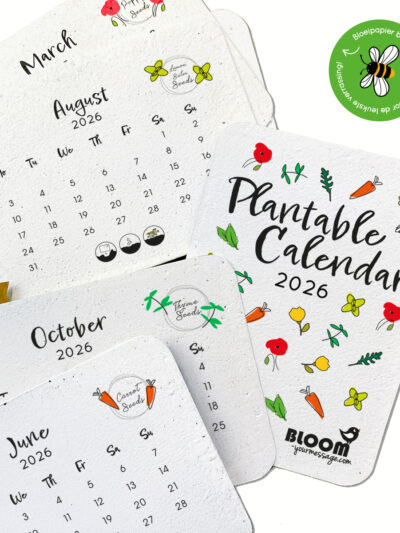 Calendario piantabile 2026