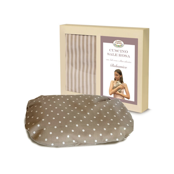 Cuscino Balsamico al Sale Rosa e Pino