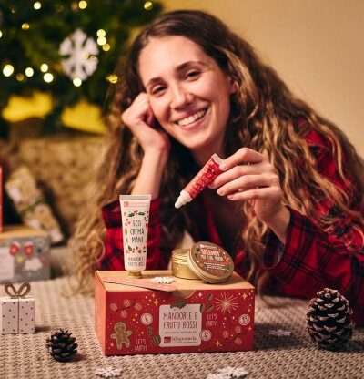 Cofanetto beauty – Mandorle e frutti rossi