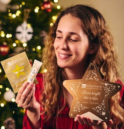 Shine bright like a star – Patch occhi + lip gloss