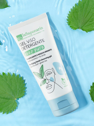 Gel detergente viso Deep Pure