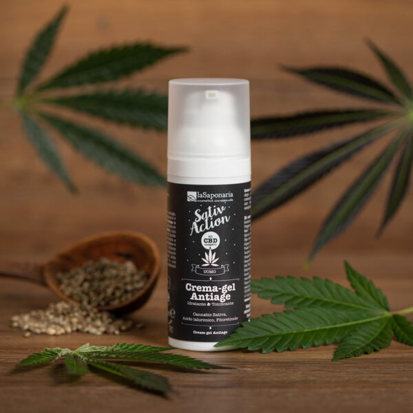 Crema-Gel viso uomo Antiage - immagine 2