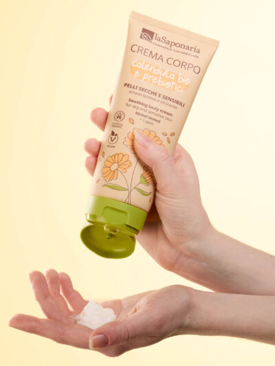 Crema Corpo Pelli secche e sensibili – Calendula Bio e Prebiotici