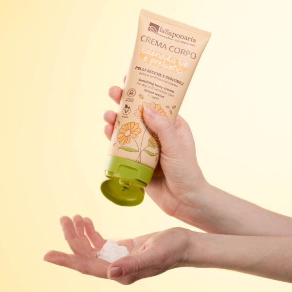 Crema Corpo Pelli secche e sensibili – Calendula Bio e Prebiotici - immagine 2