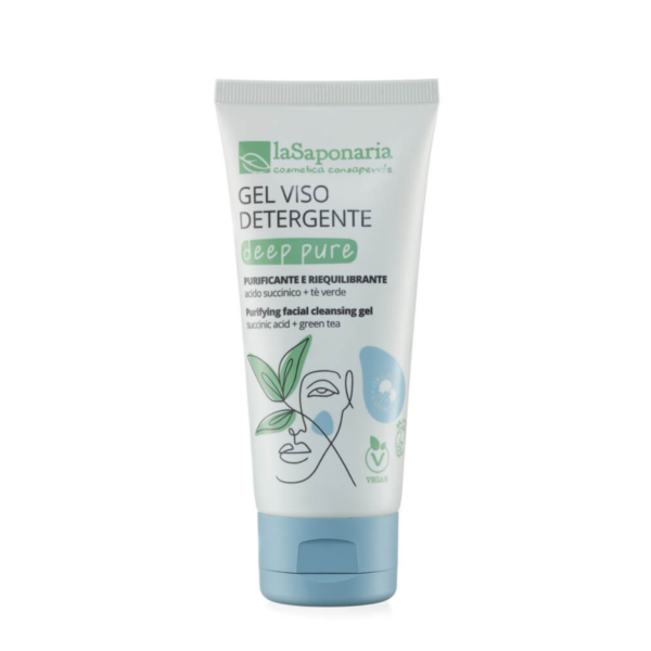 Gel detergente viso Deep Pure