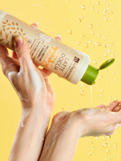 Latte doccia per pelli secche e sensibili – Avena Bio e Prebiotici