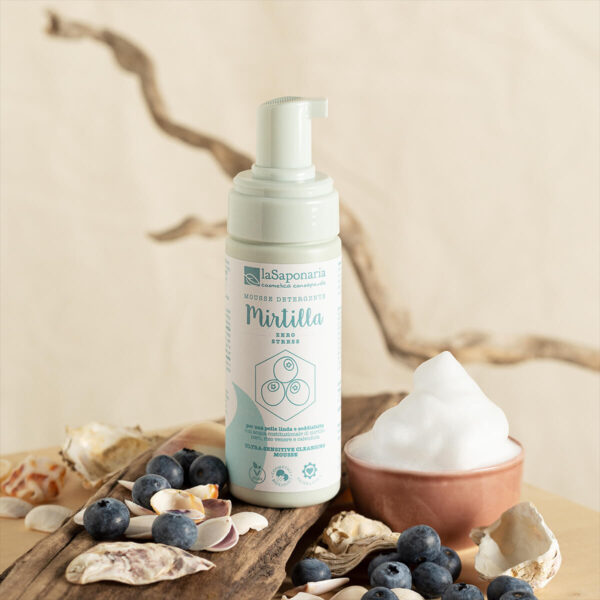 Mousse detergente viso Mirtilla - immagine 2