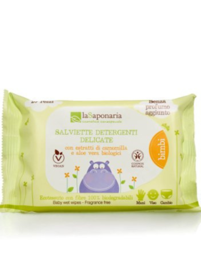 Salviette detergenti delicate