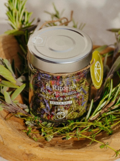 Erbe Aromatiche senza sale per insalate e verdure
