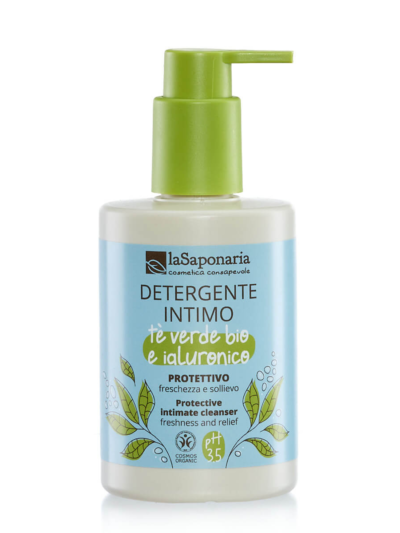 Detergente intimo Protettivo – Tè verde Bio e Ialuronico