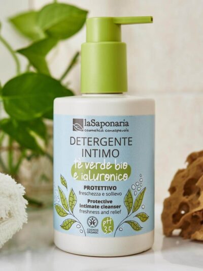 Detergente intimo Protettivo – Tè verde Bio e Ialuronico