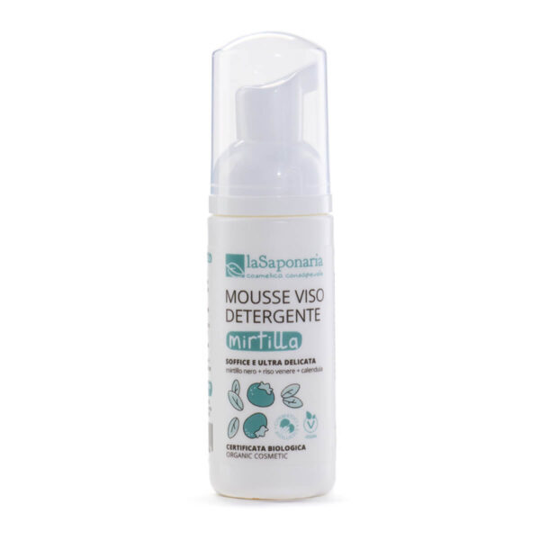 Mousse detergente viso Mirtilla minisize