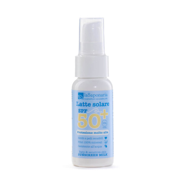 Latte solare SPF 50+ minisize | Protezione molto alta bimbi e pelli sensibili