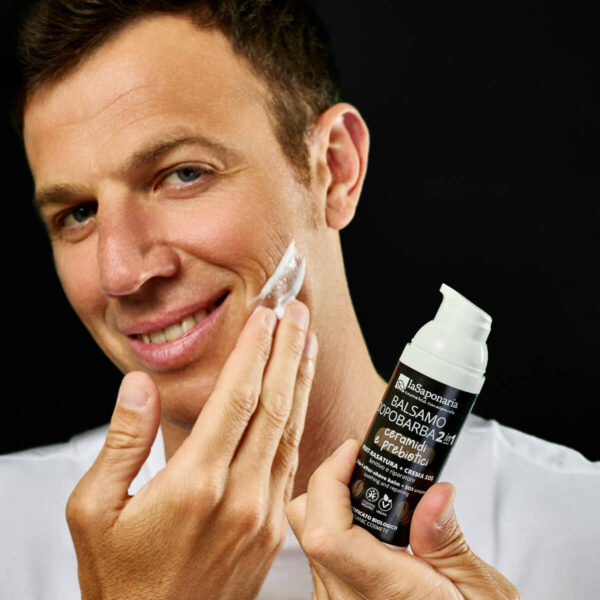 Balsamo dopobarba 2in1 - con ceramidi e prebitotici - immagine 3