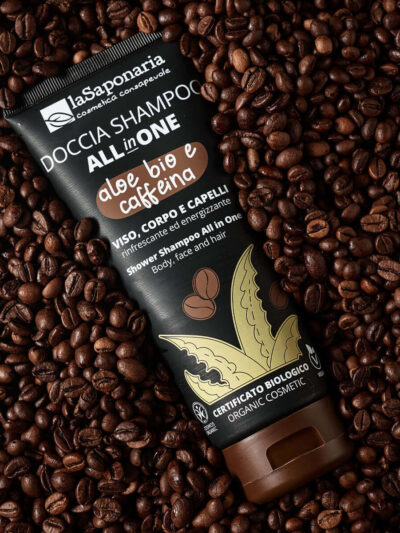 Doccia Shampoo All-in-one – Aloe Bio e Caffeina