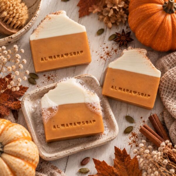 Sapone solido naturale - Pumpkin spice latte - immagine 2